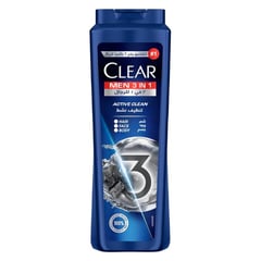 Clear Men Shampoo 3In1 Act Clean 600Ml