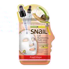 PUREDERM CELL ILLUMINATION& AGE REGENERATION SNAIL MASK
