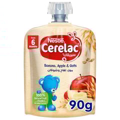 Cerelac B/F Banana Apple & Oats(90G)