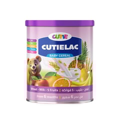 Cutielac Cereal 5Fruits Wheat Milk 400Gm