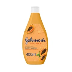 Johnson Body Care Vita Rich Smoothing Body Wash 400 ml
جونسون بودي كير غسول الجسم فيتا ريتش لتنعيم الجسم 400 مل