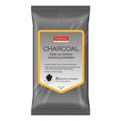 PUREDERM MAKE UP CLEANSING TISSUE CHARCOAL