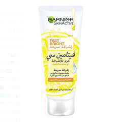 Garnier Fast Bright Vitamin C With UV Filter Face Cream 100 ml
جارنييه إشراقة سريعة فيتامين سي مع فلتر الحماية من أشعة الشمس كريم للوجه 100 مل