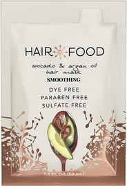 Hair Food Sulfate Free Hair Mask Smoothing Argan Oil And Avocado 50Ml