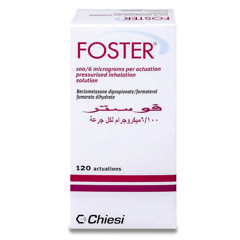 فوستر 100/6 مكجم استنشاق 120 جرعة