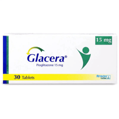 Glacera 15Mg 30Tabs.