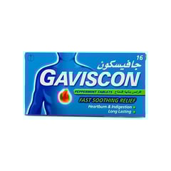 Gaviscon Pepp.. 16Tabs.