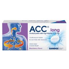 Acc Long 600 mg 10 Effervescent Tablet