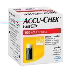 Accu-Chek Lancets Fastclix 102 Pcs