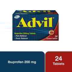 Advil 200 mg 24 Tablet