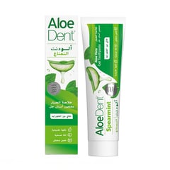 Aloedent Toothpaste Spearment 100 ml
ألودنت معجون أسنان بالنعناع ثلاثي المفعول 100 مل
