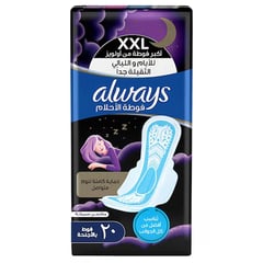 Always Dream Pad Heavy Night 20 Pads
أولويز فوطة الأحلام ليالى كثيفة 20 فوطة