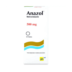 Anazol 500 mg 20 Tablets