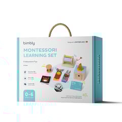 Bimbly Montessori Box:The awakening of senses !(0-6 Months)