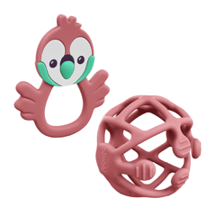 Bimbly baby Silicone Teethers set- Pink