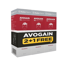 Avalon Avogain 5% Solution 50 ml (2+1 Free)