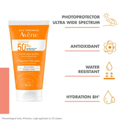 Avene sunscreen invisible