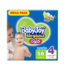 Baby Joy Pants Size (4) Mega Pack 56 Pants