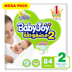 BABYJOY SIZE 2 MEGA PACK 84 DIAPERS