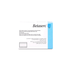 Betaserc 16 mg 40 Tablets