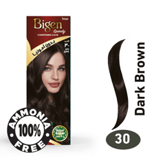 بايجن سبيدي صبغة شعر بني غامق 30# خالية من الأمونيا 40 جم
