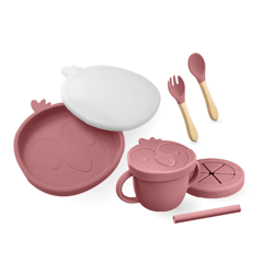Bimbly 8 in 1 Baby Feeding Set Pink