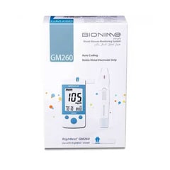 Bionime Blood Glucose Monitoring System Gm260