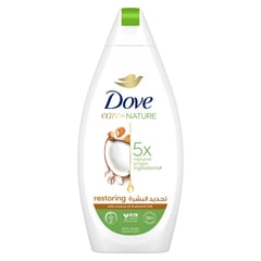 Dove Shower Gel With Coconut And Almond Oil 500Ml