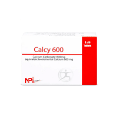 Calcy 600 mg 30 Tablets