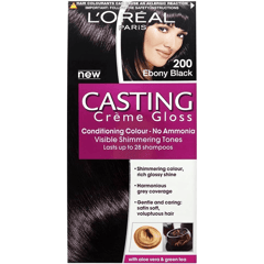 Casting Hair Color  Ebony Black 200 