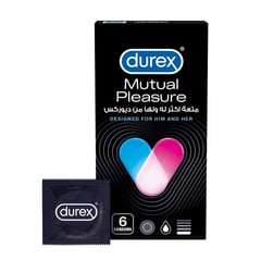 Durex Condom Mutual Pleasure 6 Pieces