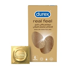 Durex Condom Real Feel 6 Pieces