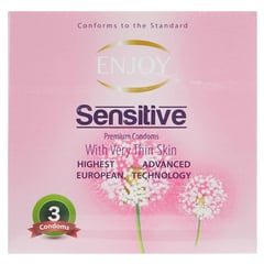 إنجوي واقي ذكري حساس 3 قطعة