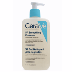 Cerave SA Smoothing Cleanser 236 ml
سيرافي إس إيه غسول تنعيم البشرة العادية، الجافة والخشنة 236 مل