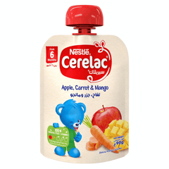 Cerelac Apple, Carrot & Mango Baby Food 90g