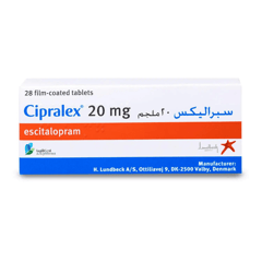 Cipralex 20Mg 28 Tablets
