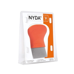 Nyda Lice Metal Comb
نايدا مشط قمل أسنان طويلة معدنى