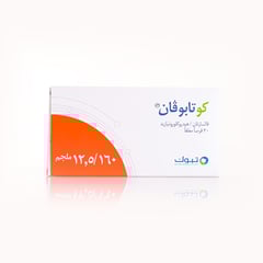 Co-Tabuvan 160/12.5 mg 30 Tablets
كو-تابوفان 12.5/160 مجم 30 قرص