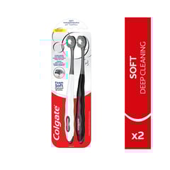 كولجيت فرشاة اسنان رفيعة ناعمة بالفحم