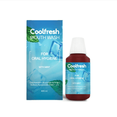 Cool Fresh Mouth Wash With Mint 300 ml