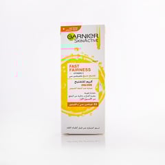 Garnier Fast Fairness Vitamin C Day Cream 50 ml
جارنييه تفتيح سريع فيتامين سي كريم نهاري 50 مل