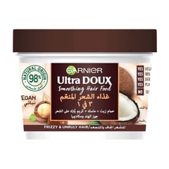 GARNIER Ultra Doux Hair Food Cream 3 In 1 With Macadamia 390 ml