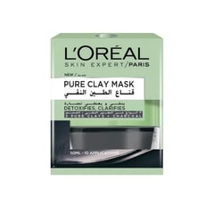 L'Oréal Pure Face Mask with Charcoal Detoxifies & Clarifies 50 ml