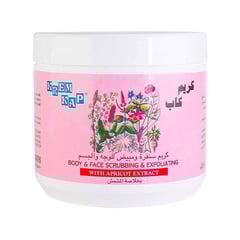 Krem Kap Apricot Body & Face Scrub 500 ml
كريم كاب مقشر الوجه والجسم بخلاصة المشمش 500 جم
