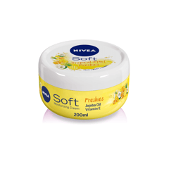 Nivea Soft Cream Yellow 200Ml
نيفيا كريم سوفت بإنتعاش الفواكه الاستوائية - للوجه والجسم واليدين (100 مل)