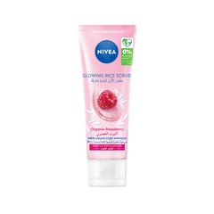 Nivea Scrub Glowing Organic Rassberry 75Ml