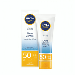 Nivea Sun Face Cream Shine Control
واقي شمس نيفيا - للتحكم بلمعان الوجه SPF50 (50 مل)