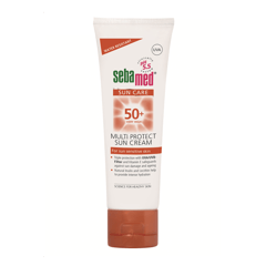 Sebamed Multi Protect SPF 50 Sun Cream 75 ml
سيباميد كريم بعامل حماية من الشمس 50 بدون عطر 75 مل
