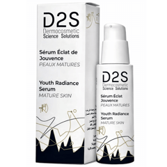 D2S Youth Radiance Serum 30 ml
دي تو إس سيروم النضارة وإزالة التجاعيد ٣٠ مل