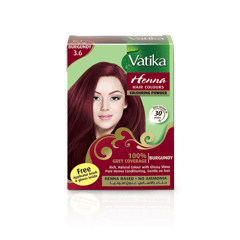 Dabur Vatika Hair Color 3.6 Burgundy
دابر فاتيكا صبغة شعر 3.6 بورجندي